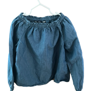 LandsEnd denim dress shirt